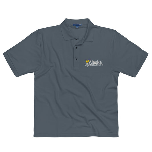 Alaska Libertarian Party Men's Premium Polo