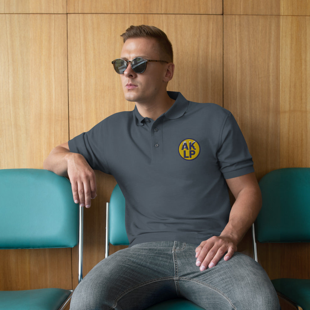Alaska Libertarian Party Men's Premium Polo