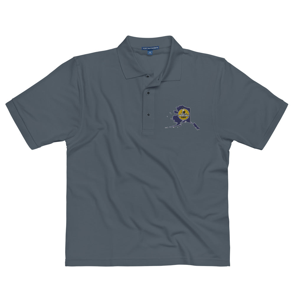 Alaska Libertarian Party Men's Premium Polo