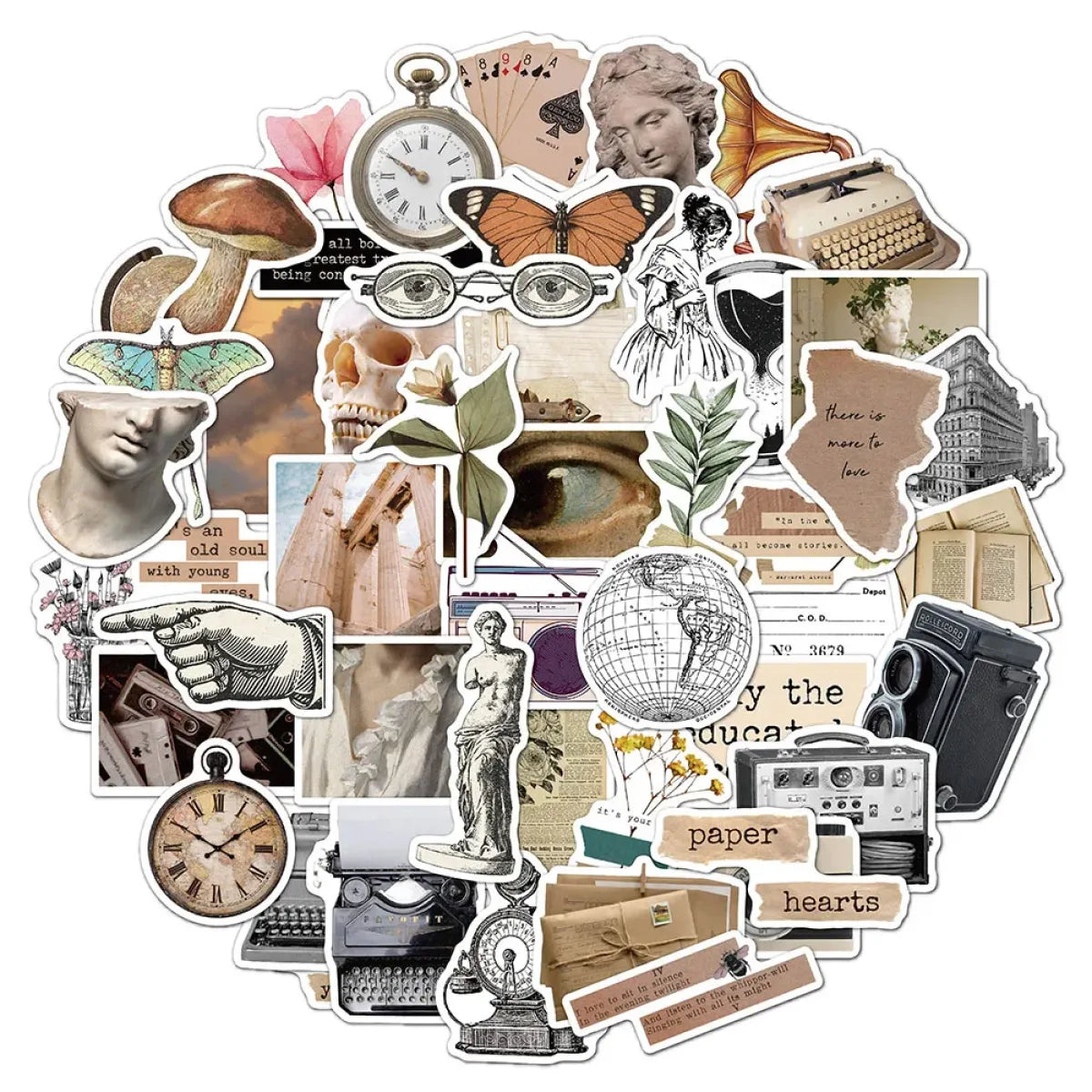 Retro Art Vsco Graffiti Stickers Pack