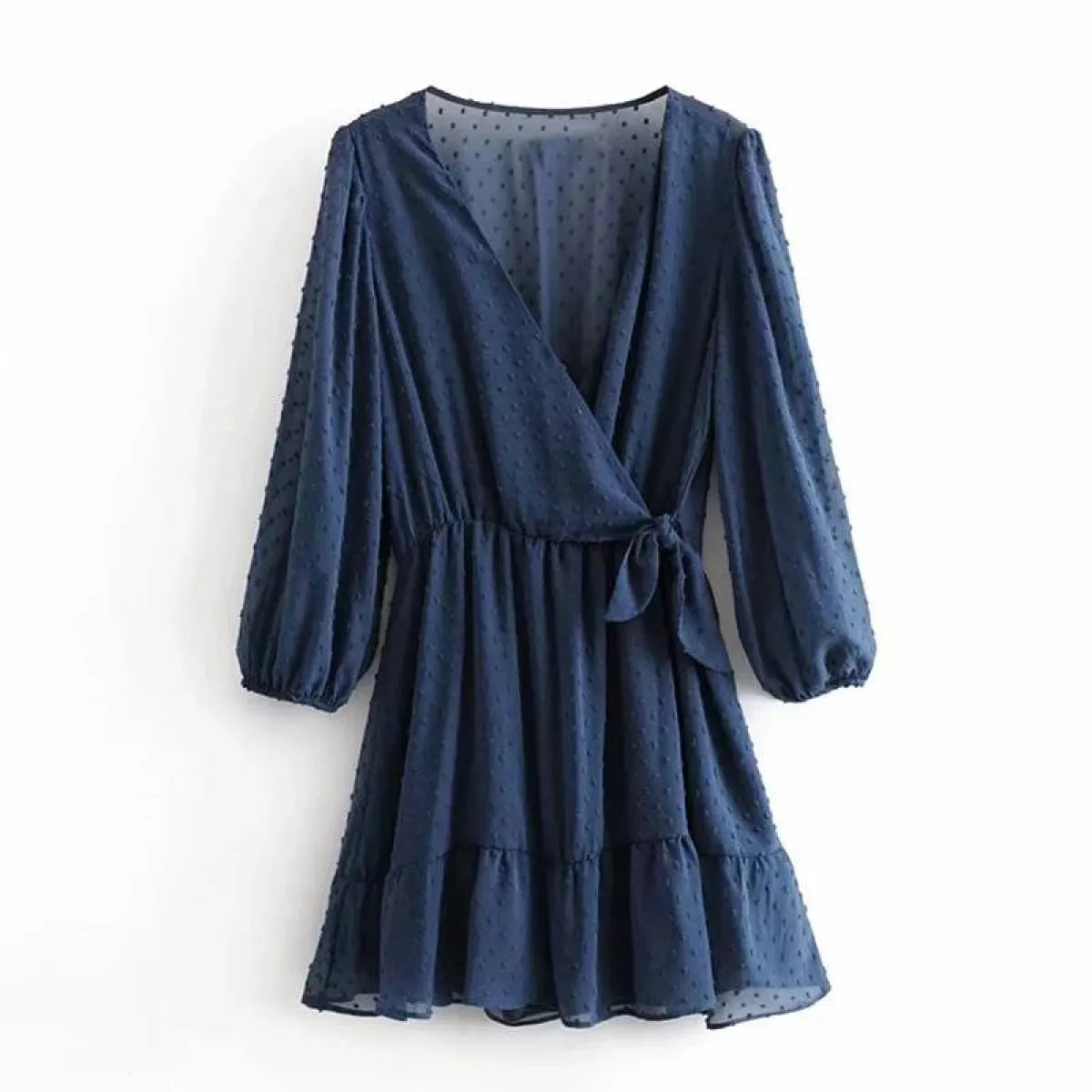 Korean Ruffle Mini Dress