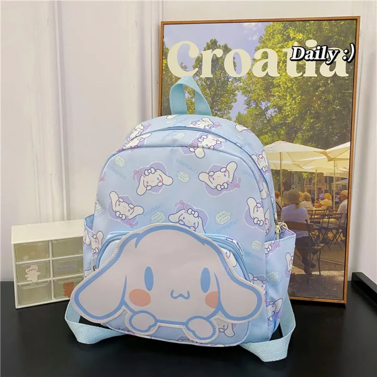 High-Capacity Sanrio Character Backpack - Cute & Functional