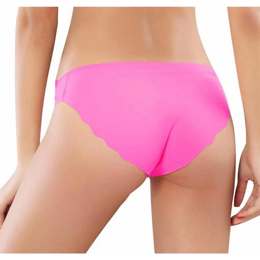 Low-Rise Seamless Panties Set - 3 Pcs
