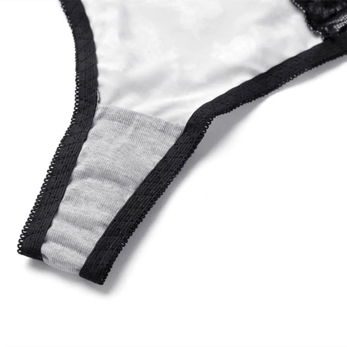 Sexy Floral Bra - Thong Set