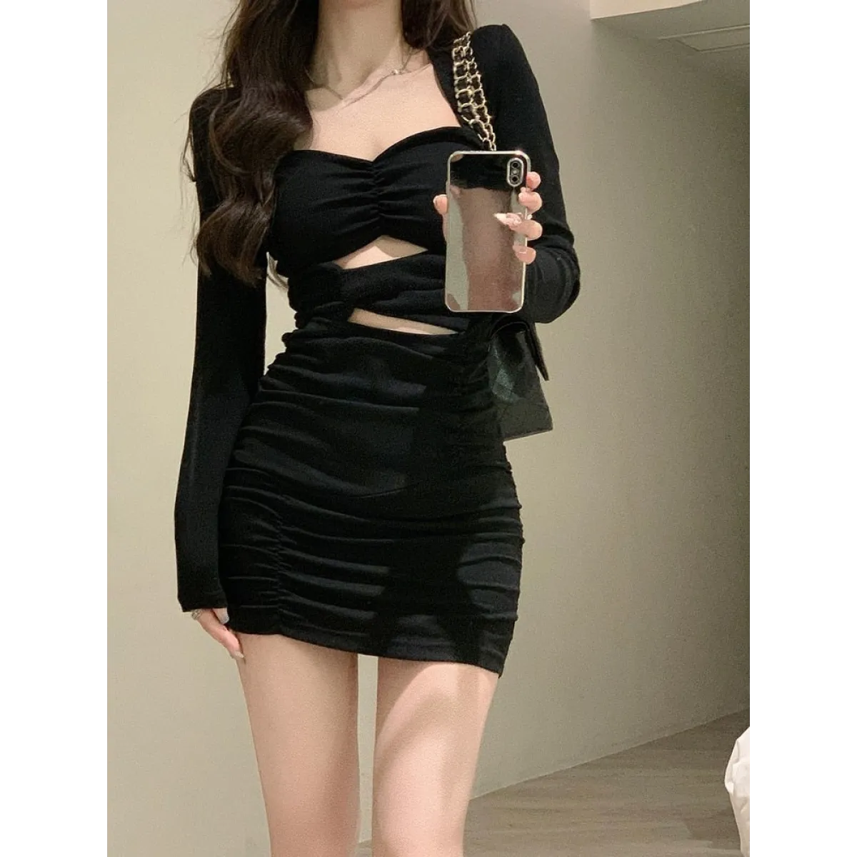 Short Black Bodycon Dress