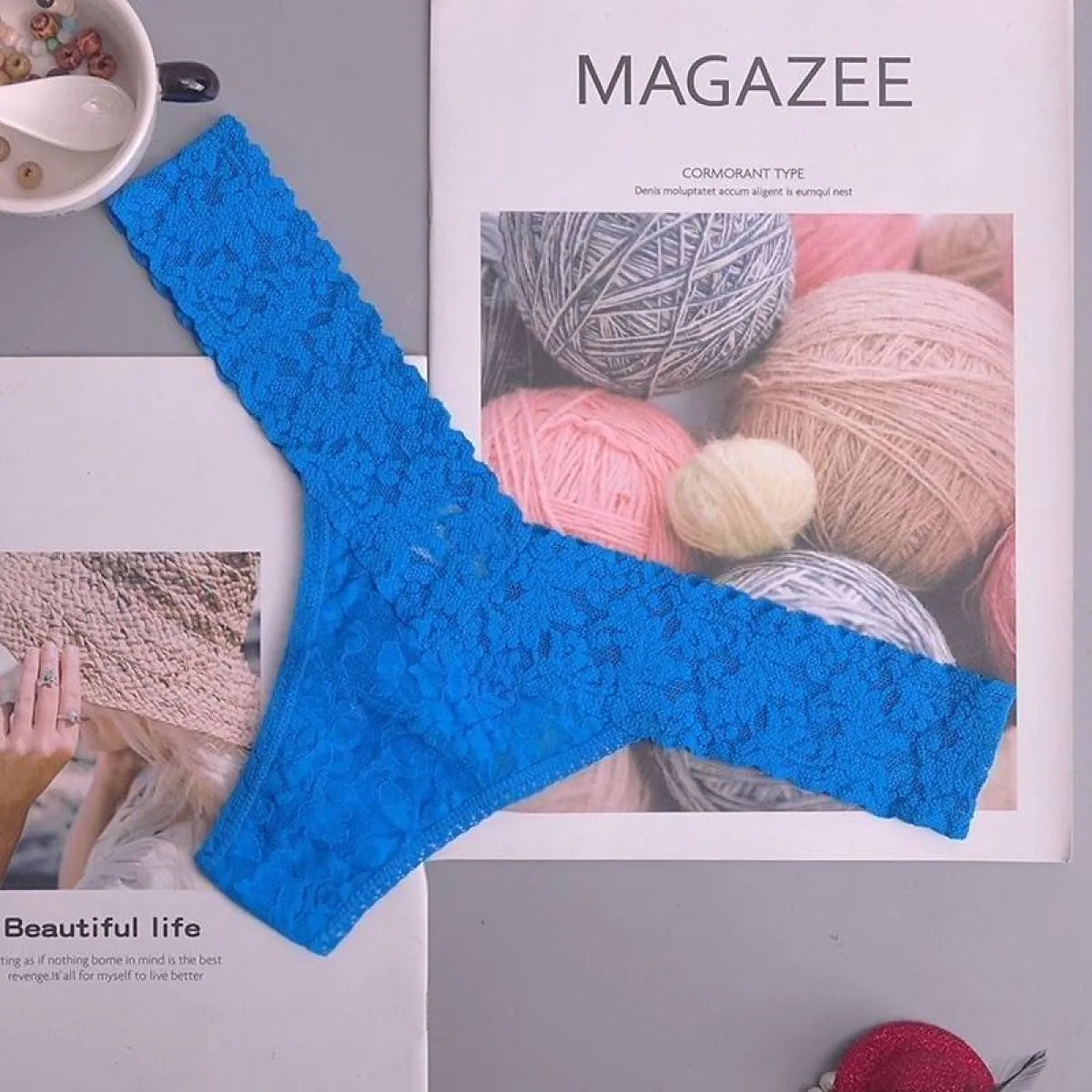 Silk Sexy Thongs for Women