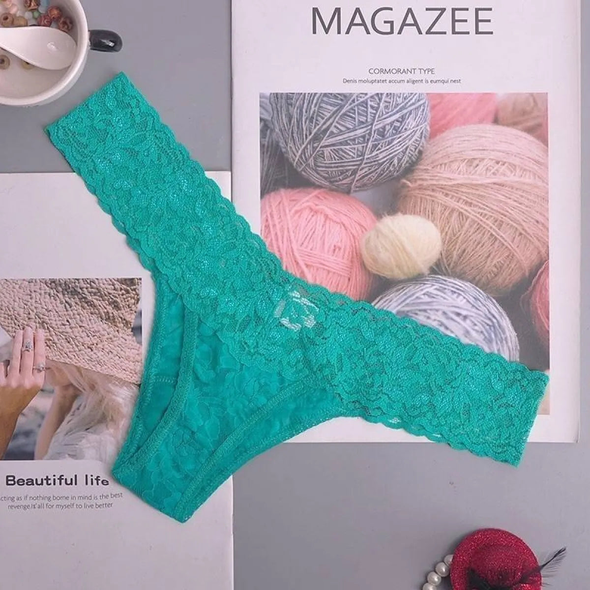 Silk Sexy Thongs for Women