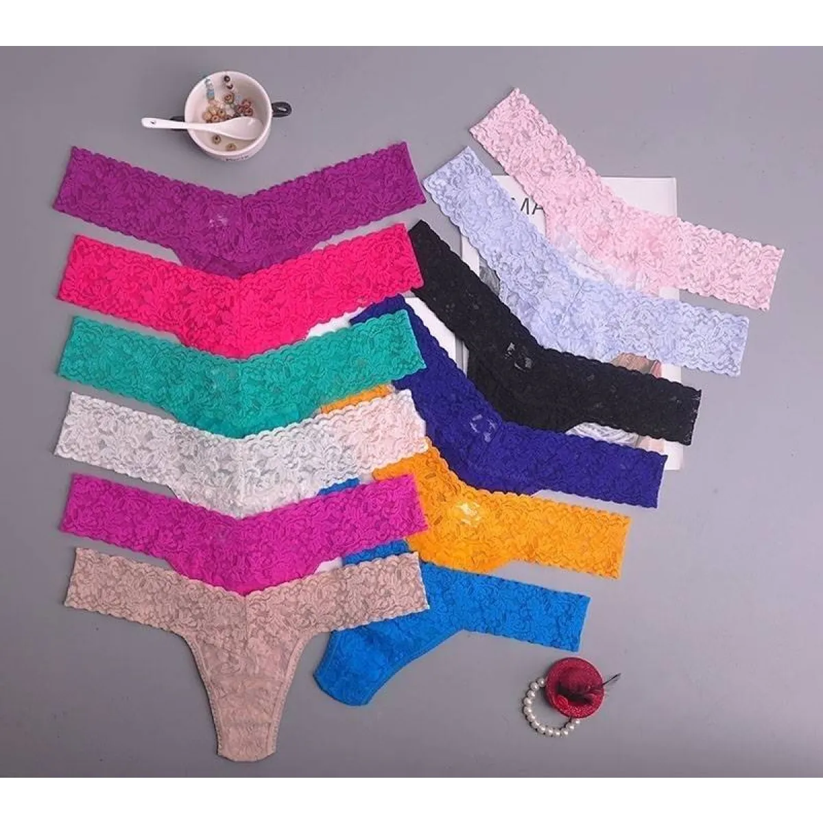 Silk Sexy Thongs for Women