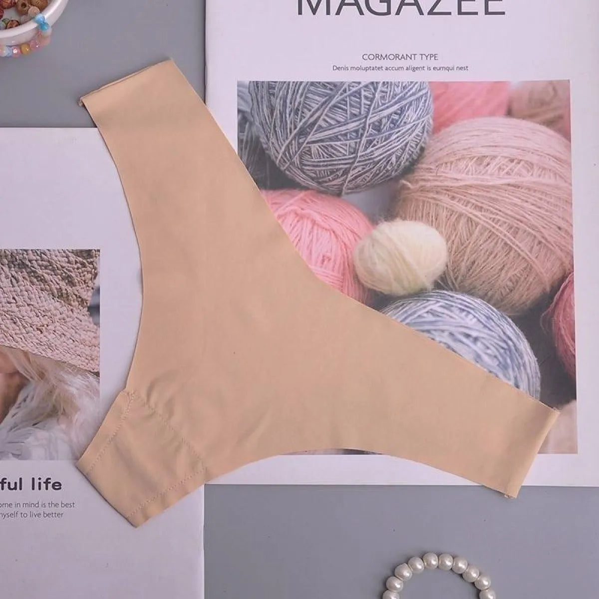 Silk Sexy Thongs for Women