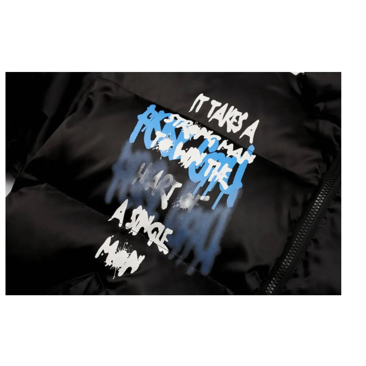 Smiley Face Puffer Jacket