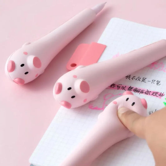 Soft Sponge Pig Gel Pen