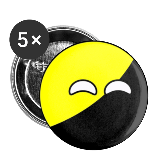 Anarchy Ball Buttons small 1'' (5-pack)