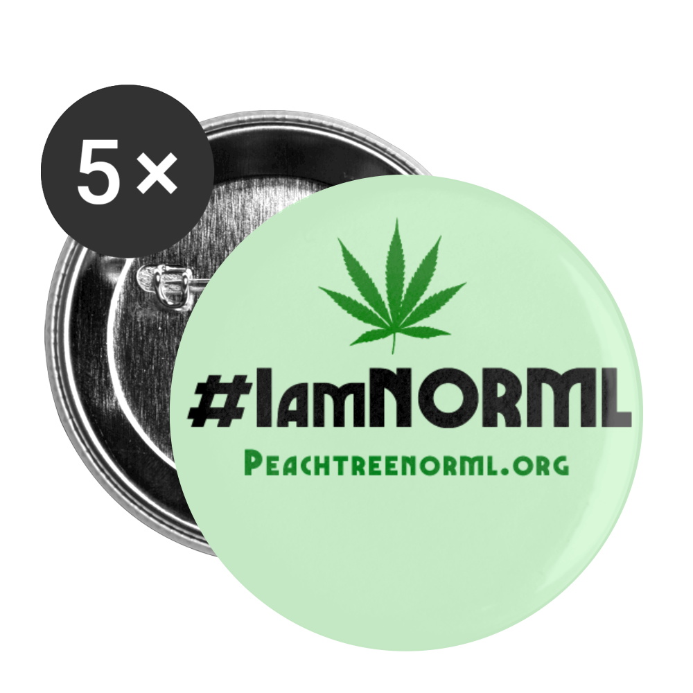 #IAmNORML Buttons large 2.2'' (5-pack)