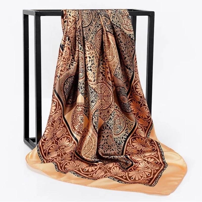 Women's Square Silk Scarf