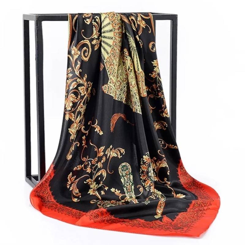 Women's Square Silk Scarf