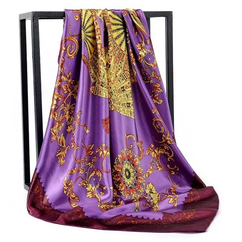 Women's Square Silk Scarf