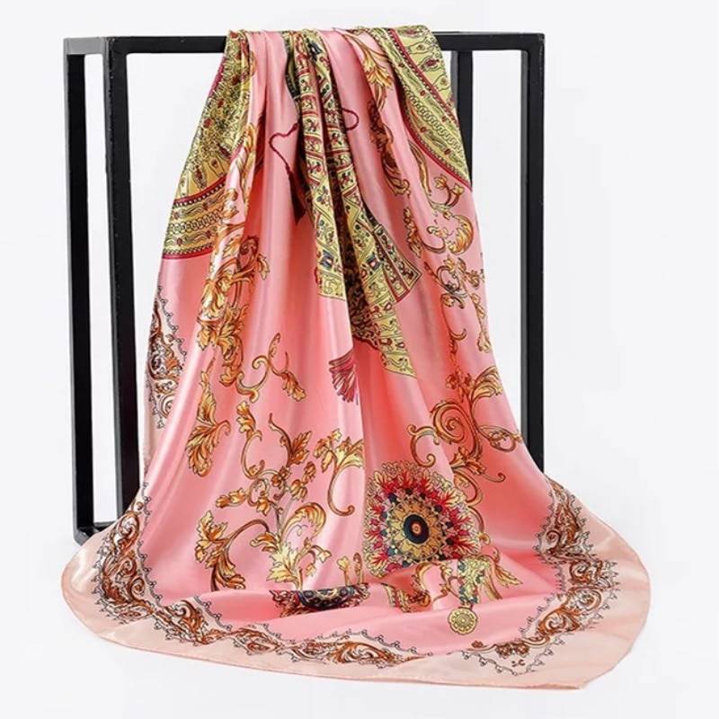 Women's Square Silk Scarf