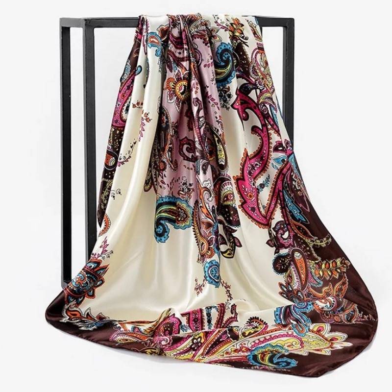 Women's Square Silk Scarf