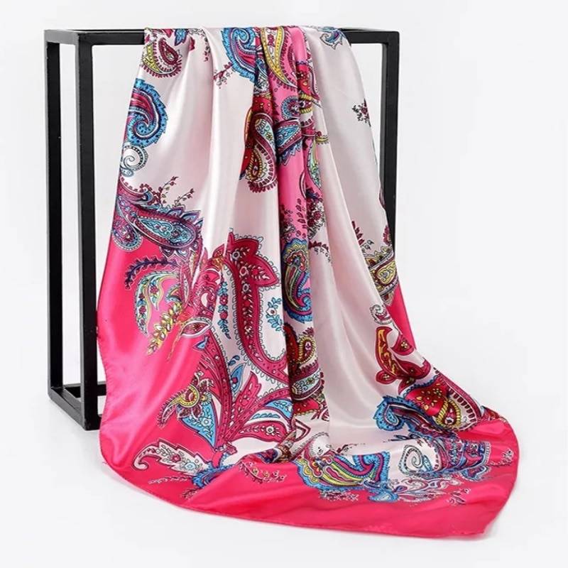Women's Square Silk Scarf