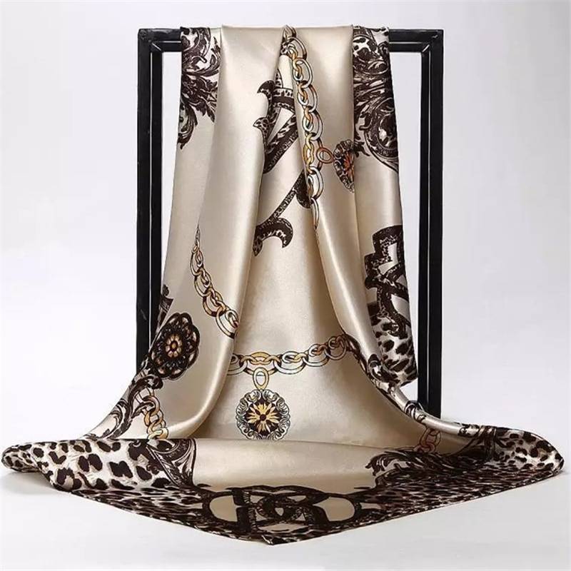 Women's Square Silk Scarf