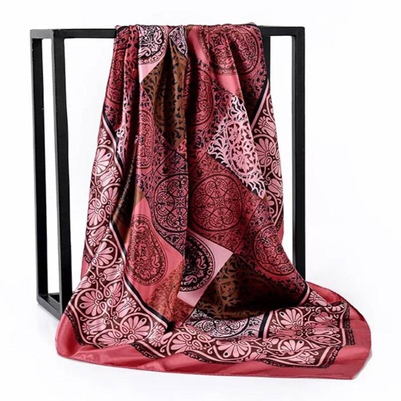 Women's Square Silk Scarf