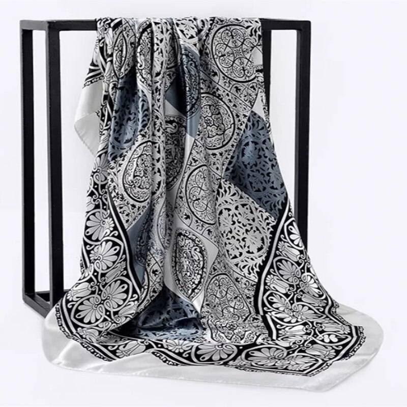 Women's Square Silk Scarf