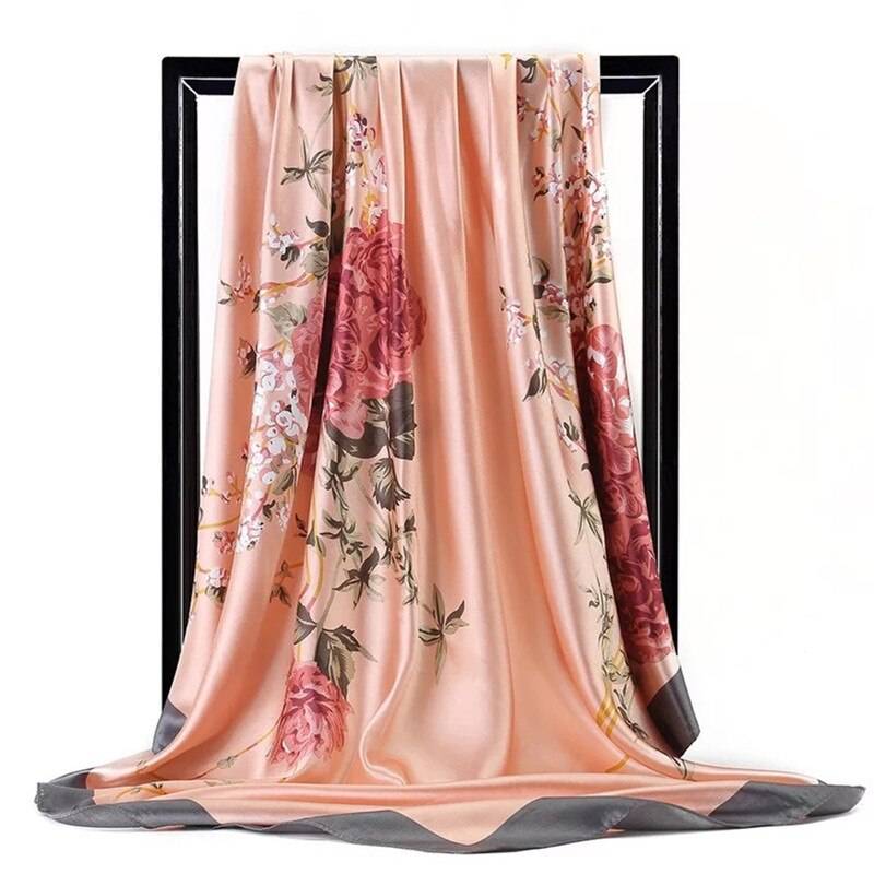 Women's Square Silk Scarf