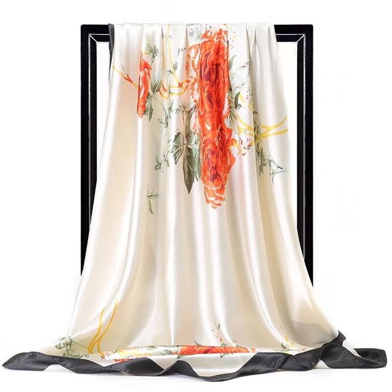 Women's Square Silk Scarf