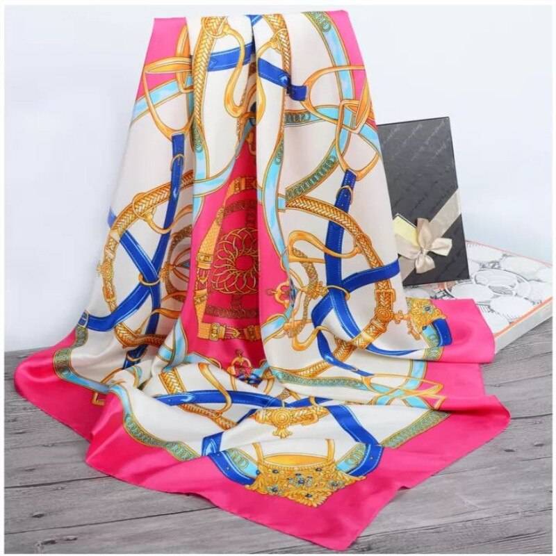 Women's Square Silk Scarf
