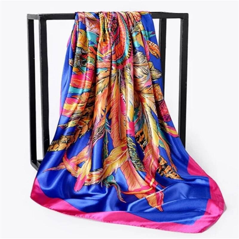 Women's Square Silk Scarf