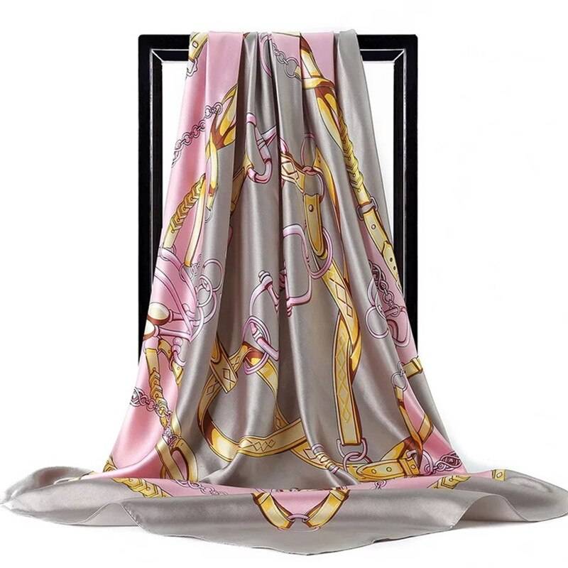 Women's Square Silk Scarf
