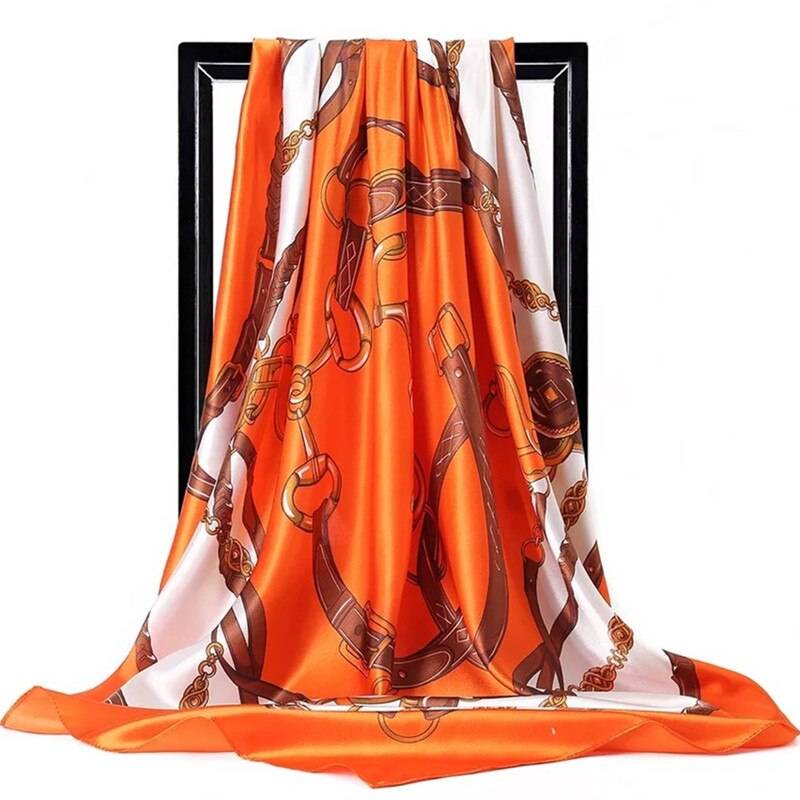 Women's Square Silk Scarf