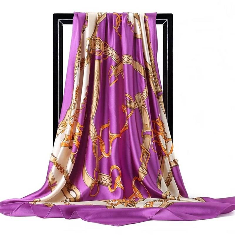 Women's Square Silk Scarf