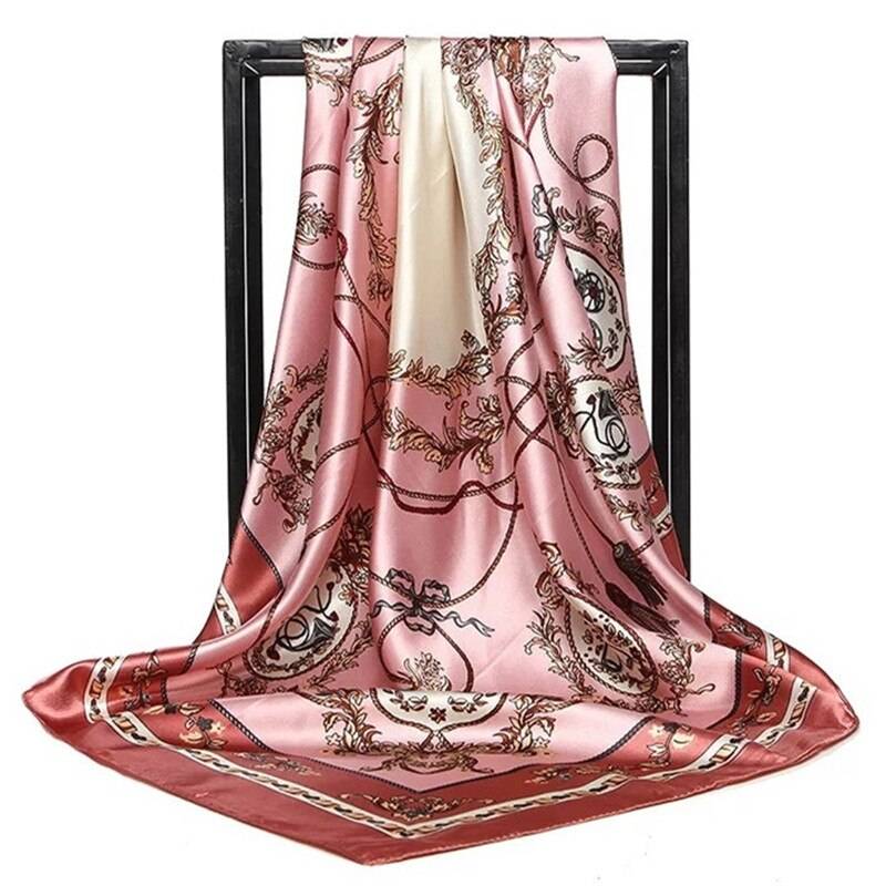 Women's Square Silk Scarf