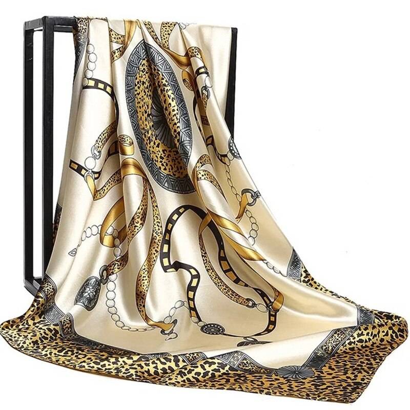 Women's Square Silk Scarf