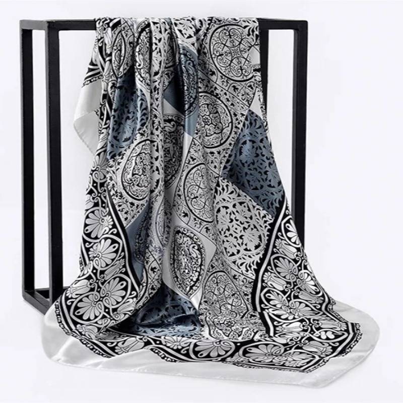 Women's Square Silk Scarf