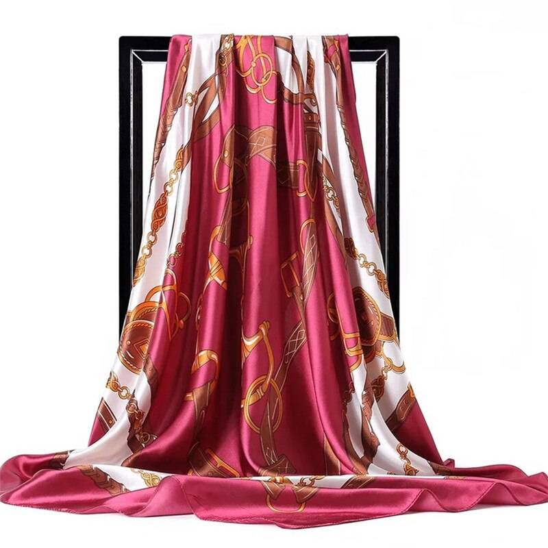 Women's Square Silk Scarf