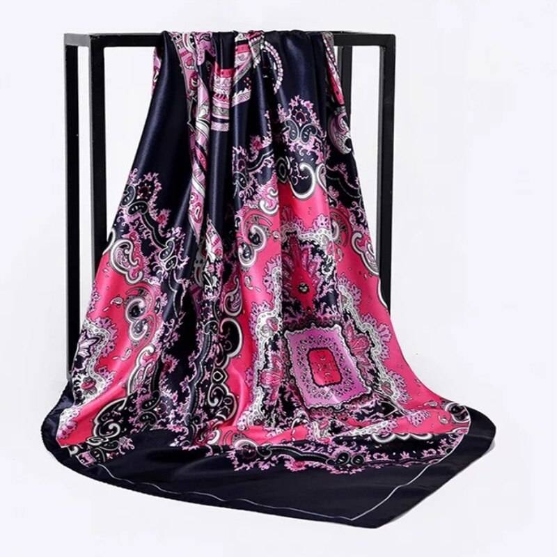 Women's Square Silk Scarf