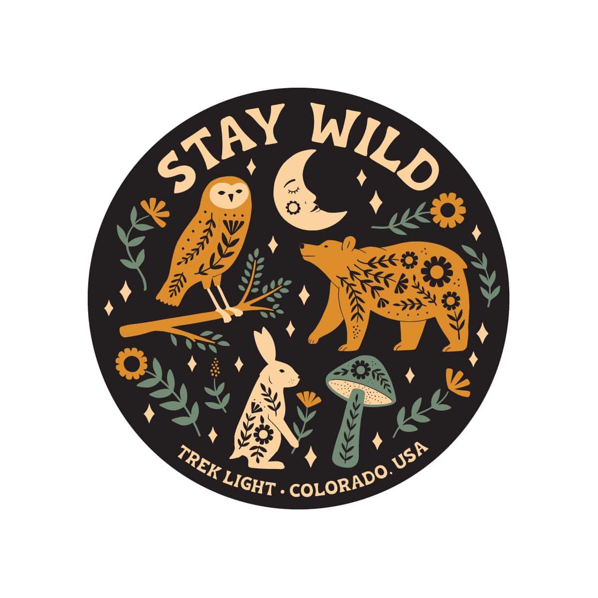 Stay Wild Sticker