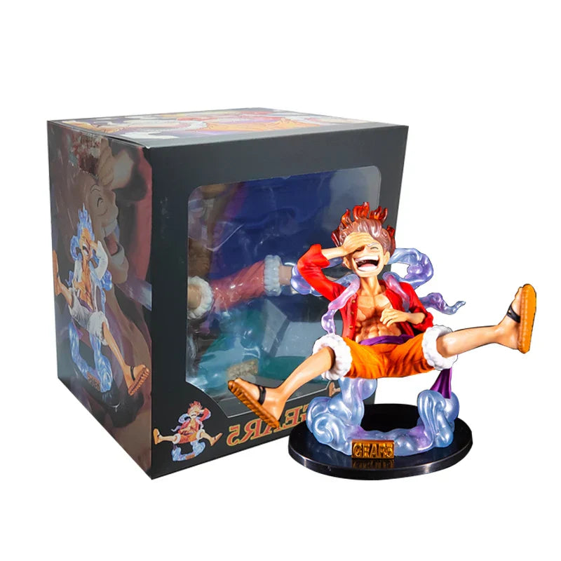 Luffy Gear 5 Anime Figure – Sun God Form Collectible Model Toy