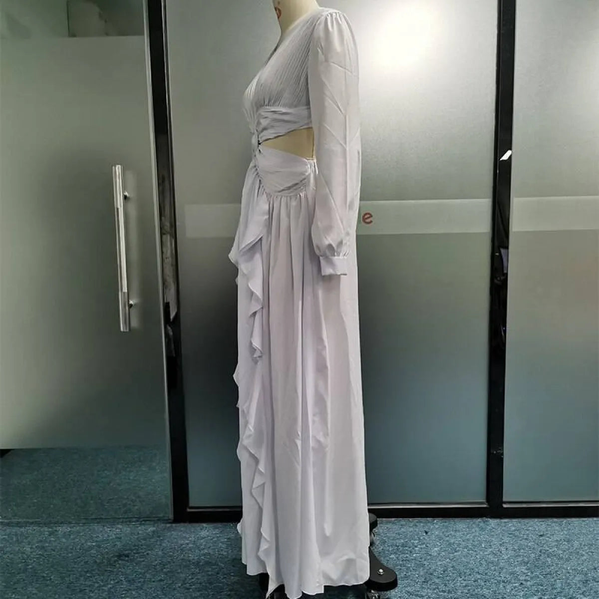 Stylish Wrap Dress With Tie Waist