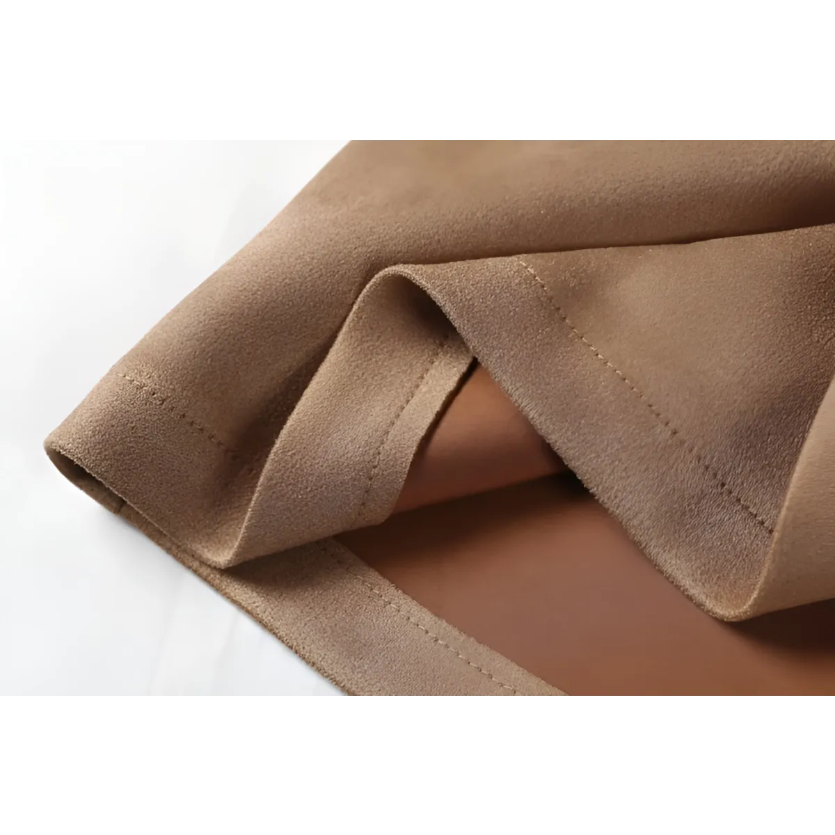 Sexy Suede Pencil Skirt