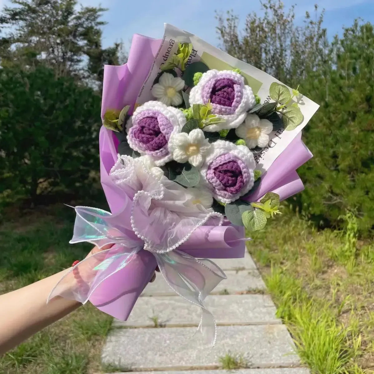 Sunflower Crochet Bouquet – Handmade Gift for Weddings & Birthdays