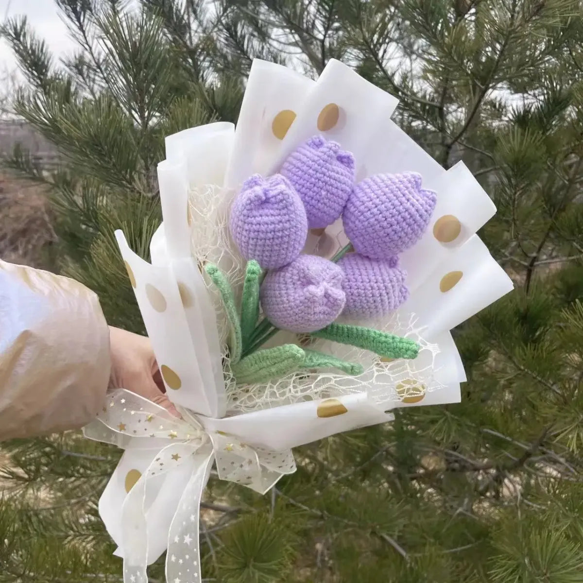 Sunflower Crochet Bouquet – Handmade Gift for Weddings & Birthdays