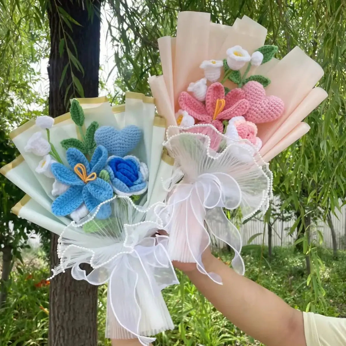 Sunflower Crochet Bouquet – Handmade Gift for Weddings & Birthdays