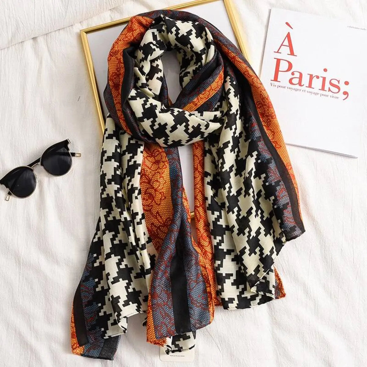 Plaid Tartan Street Fashion Scarves