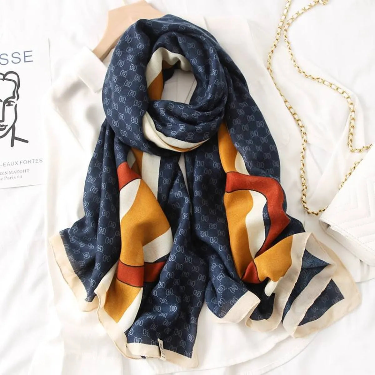 Plaid Tartan Street Fashion Scarves