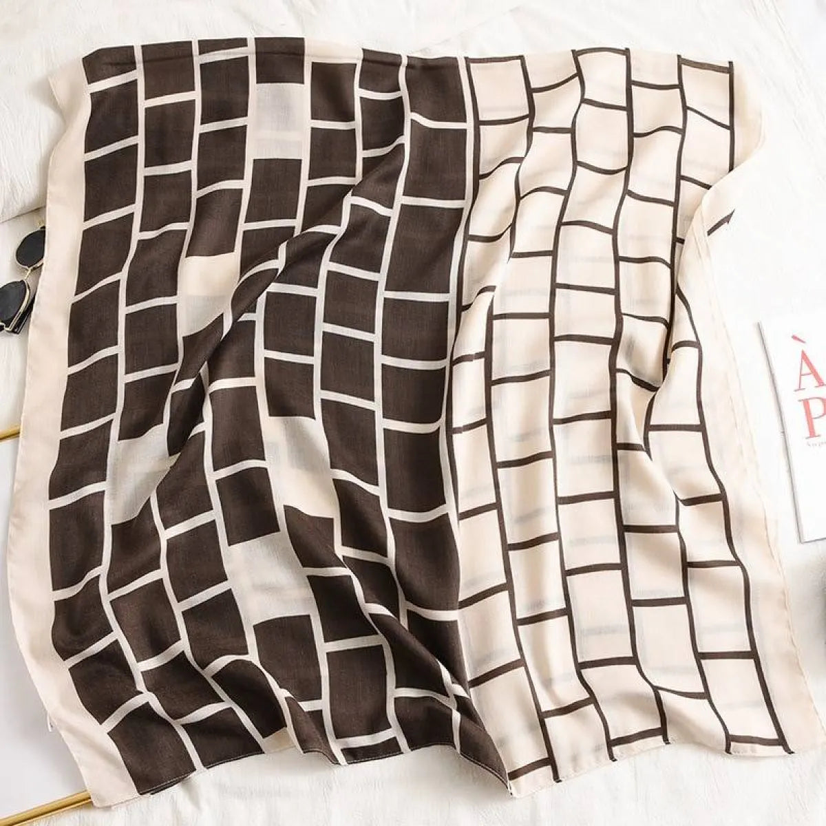 Plaid Tartan Street Fashion Scarves