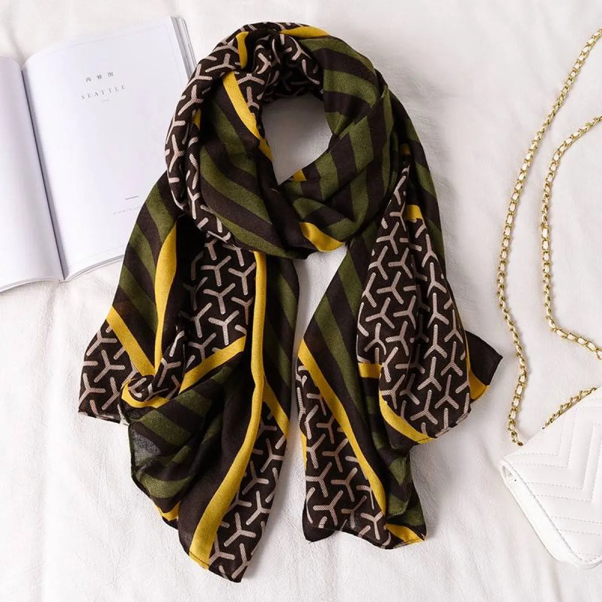 Plaid Tartan Street Fashion Scarves