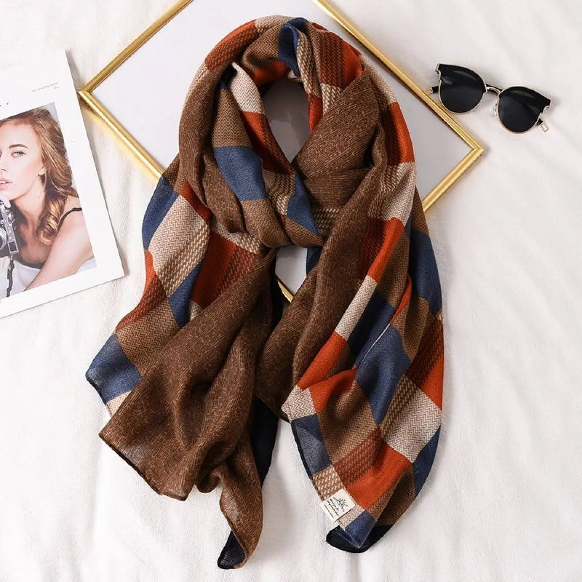 Plaid Tartan Street Fashion Scarves